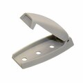 Creative Products Baggage Door Holdback, 2-7/16in Long, 110 Degree opening, Rounded Edges, Grey BH-DH110-GRAY